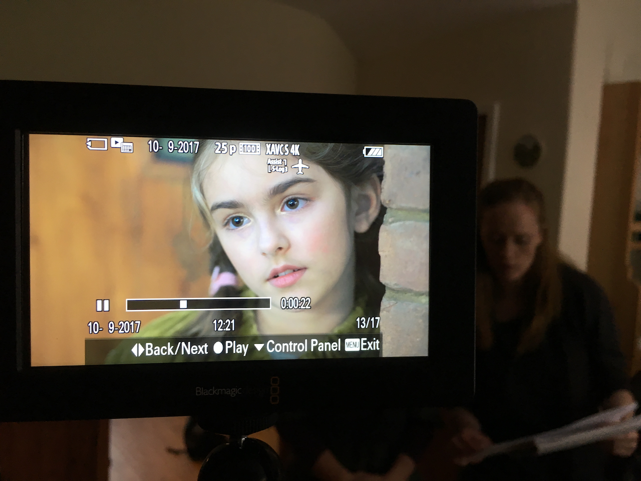 On set — The Ghost in the Kamera